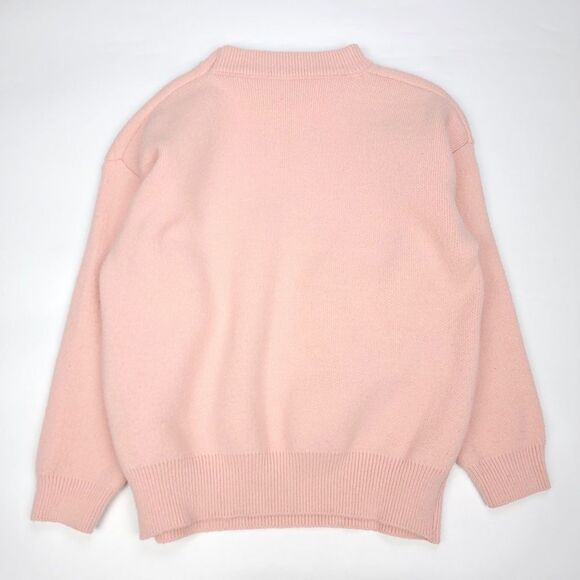 SAILOR MOON Anime Fan Girl Oversized Chunky Ribbed Knit Sweater in Pink Medium - Picture 5 of 5